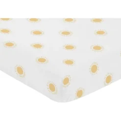 Sweet Jojo Designs Boy Or Girl Gender Neutral Unisex Baby Fitted Crib Sheet Boho Sun Yellow And White 9 Sweet Jojo Designs Boy Or Girl Gender Neutral Unisex Baby Fitted Crib Sheet Boho Sun Yellow And White -Kids House GUEST a4d68e7b 991a 43f8 b537 55732d7b3ff4