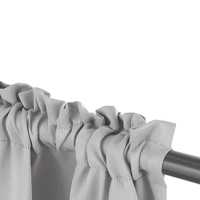 Sweet Jojo Designs Gray & White Trellis Window Valance - Gray 4 Sweet Jojo Designs Gray & White Trellis Window Valance - Gray - Image 2