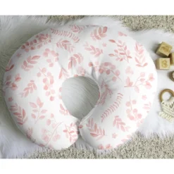 Sweet Jojo Designs Girl Support Nursing Pillow Cover (Pillow Not Included) Botanical Pink And White -Kids House GUEST b12984c2 f354 440c 84c2 8df32a197990