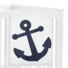 Sweet Jojo Designs Gender Neutral Baby Milestone Blanket Sailor Blue And White -Kids House GUEST b313bbba 2449 47cd 8123 53a241cbbfa3