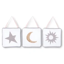 Sweet Jojo Designs Crib Bedding Set - Celestial - 11pc Pink/Gold -Kids House GUEST bb730855 c61f 4b1d 88b4 da031098bf68