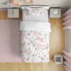Sweet Jojo Designs Girl Toddler Bedding Set Watercolor Floral Pink And Grey 5pc. -Kids House GUEST bd3421cc ba9f 40e7 9958 b83bddbcc2ac