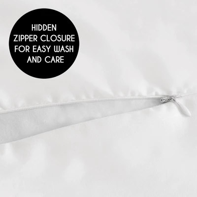 Sweet Jojo Designs Set Of 2 Decorative Accent Kids' Throw Pillows 18in. Watercolor Floral Blue Pink And White 5 Sweet Jojo Designs Set Of 2 Decorative Accent Kids' Throw Pillows 18in. Watercolor Floral Blue Pink And White - Image 3