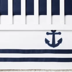 Sweet Jojo Designs Anchors Away 11pc Crib Bedding Set - Navy 12 Sweet Jojo Designs Anchors Away 11pc Crib Bedding Set - Navy -Kids House GUEST c130ee90 d4fd 4a02 8749 4f97514c38e7