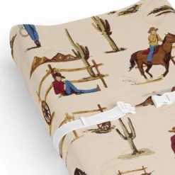 Sweet Jojo Designs Boy Changing Pad Sheet Wild West Cowboy Multicolor -Kids House GUEST c1be14f4 5d37 4a29 996d 0b9e093db7fc