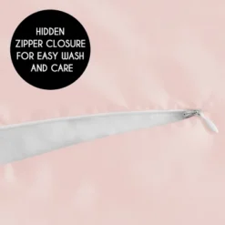 Sweet Jojo Designs Girl Decorative Throw Pillow Covers 18in. (Pillow Inserts Not Included) Rose Pink 2pc. -Kids House GUEST c3797d75 f1e9 494c 8d95 5c97df0d2fed