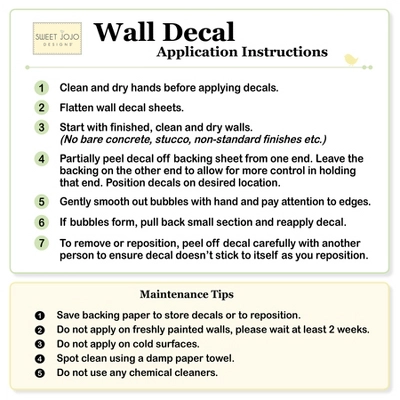 Sweet Jojo Designs Large Wall Decal Stickers Art Nursery Décor Watercolor Floral Pink Grey And White 2pc 4 Sweet Jojo Designs Large Wall Decal Stickers Art Nursery Décor Watercolor Floral Pink Grey And White 2pc - Image 2