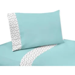 Sweet Jojo Designs Boy Toddler Bedding Set Mod Dinosaur Blue And Green Blue And Green 5pc. -Kids House GUEST c8c7422a 3786 4316 928c 40ccd5fa446b