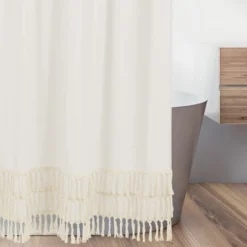 Sweet Jojo Designs Shower Curtain 72in.x72in. Boho Fringe Ivory 10 Sweet Jojo Designs Shower Curtain 72in.x72in. Boho Fringe Ivory -Kids House GUEST c8d3b206 3ef7 4a06 8bc6 b76634358bef
