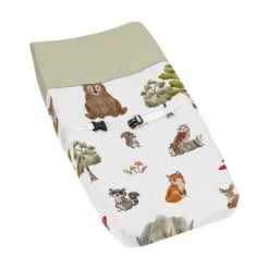 Sweet Jojo Designs Boy Girl Gender Neutral Unisex Changing Pad Cover Watercolor Woodland Forest Animals Multicolor 11 Sweet Jojo Designs Boy Girl Gender Neutral Unisex Changing Pad Cover Watercolor Woodland Forest Animals Multicolor -Kids House GUEST cbbdd30b 99f5 4280 8755 aaa4e8ba3375