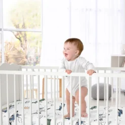 Sweet Jojo Designs Boy Fitted Crib Sheets Set Airplane Green And Blue 2pc -Kids House GUEST cc23c92d b298 4b14 bdb0 819fb950f7ae