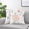 Sweet Jojo Designs Girl Decorative Throw Pillow Covers 18in. (Pillow Inserts Not Included) Watercolor Floral Pink Grey And White 2pc -Kids House GUEST d682690d e283 4dae 997f 0be9d1f10a27