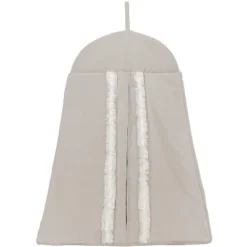 Sweet Jojo Designs Boy Or Girl Gender Neutral Unisex Baby Crib Bedding Set - Boho Fringe Taupe Linen Collection 4pc -Kids House GUEST ddc36966 3d8f 4b45 936a bc9be0a8adc1