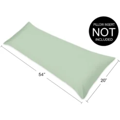 Sweet Jojo Designs Body Pillow Cover (Pillow Not Included) 54in.x20in. Solid Green 7 Sweet Jojo Designs Body Pillow Cover (Pillow Not Included) 54in.x20in. Solid Green -Kids House GUEST dfc4d136 4a82 4004 80ce a7efcb7cb80b