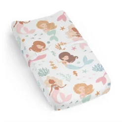 Sweet Jojo Designs Girl Changing Pad Sheet Mermaids Pink Blue And Orange 13 Sweet Jojo Designs Girl Changing Pad Sheet Mermaids Pink Blue And Orange -Kids House GUEST e152105b 4767 4abf a361 daa6449f917b