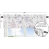 Sweet Jojo Designs Window Valance Treatment 54in. Watercolor Floral Purple Pink And Grey -Kids House GUEST e3ec7e55 2e52 47da 9a6e 806d2460e733