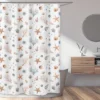 Sweet Jojo Designs Boy, Girl, Unisex/Gender Neutral Shower Curtain 72in.x72in. Seashells Multicolor -Kids House GUEST eb7d46c3 d081 45ad 97b1 16b06aeba4cf