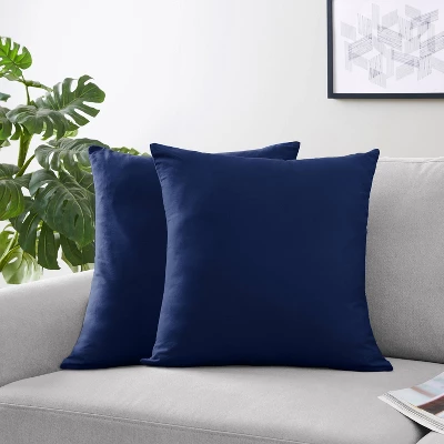 Navy Throw Pillow - Sweet Jojo Designs 3 Navy Throw Pillow - Sweet Jojo Designs