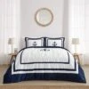 Sweet Jojo Designs Full/Queen Comforter Bedding Set Anchors Away Collection Blue And White 3pc -Kids House GUEST efab4400 26bc 4639 a8e2 7941e0a9ed02