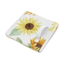 Sweet Jojo Designs Girl Fabric Storage Toy Bin Sunflower Yellow Green And Brown -Kids House GUEST f53485fb fb20 4f35 a5f7 46ca3618fc50