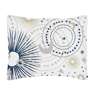 5pc Toddler Celestial Bedding Set Navy/Blue - Sweet Jojo Designs 4 5pc Toddler Celestial Bedding Set Navy/Blue - Sweet Jojo Designs - Image 2