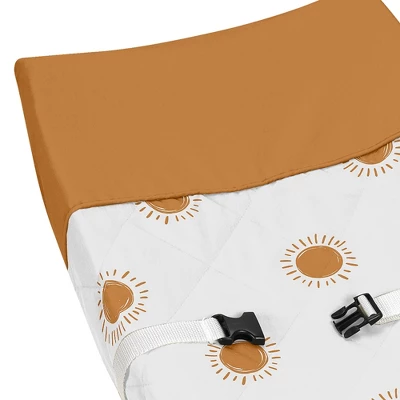 Sweet Jojo Designs Boy Or Girl Gender Neutral Unisex Changing Pad Cover Boho Sun White And Orange 4 Sweet Jojo Designs Boy Or Girl Gender Neutral Unisex Changing Pad Cover Boho Sun White And Orange - Image 2