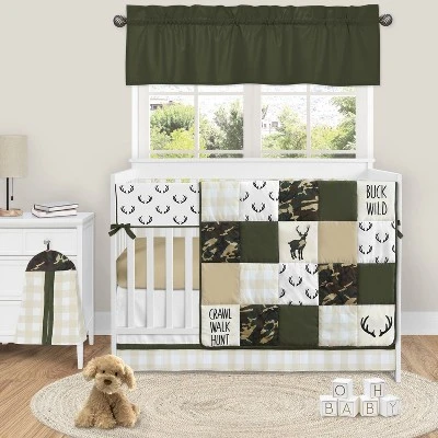 Sweet Jojo Designs Window Valance Treatment 54in. Woodland Camo Green 4 Sweet Jojo Designs Window Valance Treatment 54in. Woodland Camo Green - Image 2